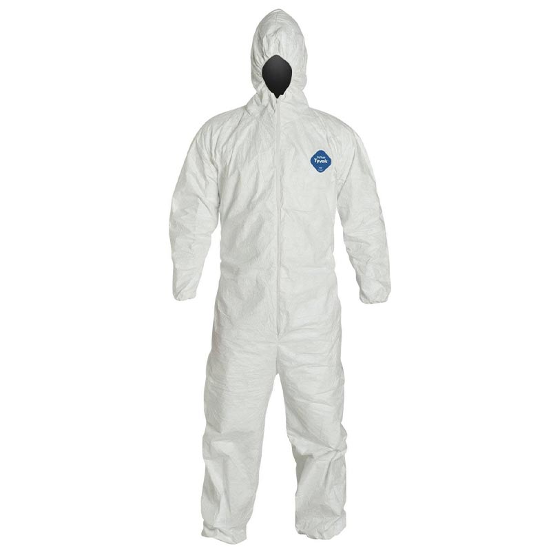 Tyvek® Type-5,6 coverall without booties(DuPont™ Tyvek® 400)