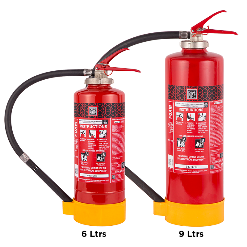 Foam Based Portable (Spot Pressure Type) Fire Extinguishers